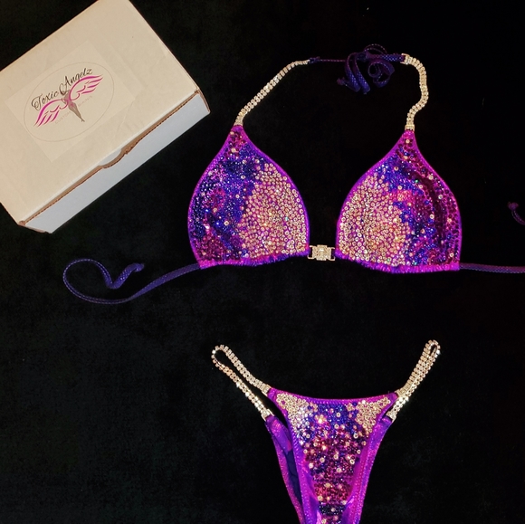 Brand New Toxic Angelz pro cut competition bikini - Picture 1 of 3